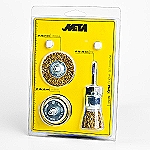 ČETKA ČELIČNA U GARNITURI - META - 3 kom