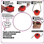 GLAVA ZA KOSILICU NA NIT - GARDEN DEVIL UNI