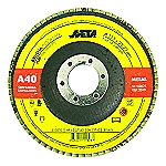 BRUSNA PLOČA LAMELARNA FIBER/KOSA - META - KORUND - 115 mm BRUSNA PLOČA LAMELARNA FIBER/KOSA - META - KORUND - 115 mm