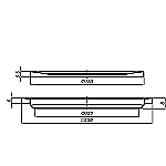 REŠETKA PODNA 1.2 mm - inox