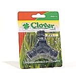 SPOJNICA RAČVA 3 PRIKLJUČKA - CLOVER - PVC