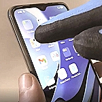 RUKAVICE NAJLON NITRIL - META TOUCH SCREEN