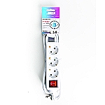 KABEL PRODUŽNI - 3 PRIKLJUČKA S PREKIDAČEM - META ELECTRIC