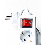 KABEL PRODUŽNI - 5 PRIKLJUČKA S PREKIDAČEM - META ELECTRIC KABEL PRODUŽNI - 5 PRIKLJUČKA S PREKIDAČEM - META ELECTRIC