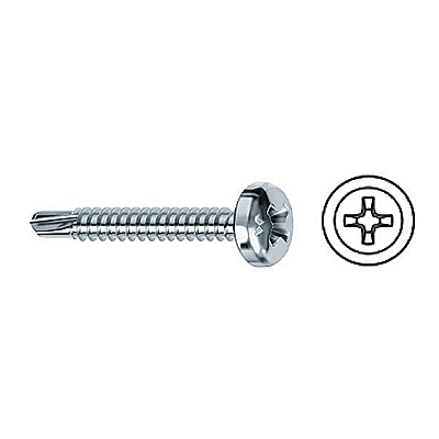 VIJAK SAMOBUŠEĆI CILINDRIČNA GLAVA - Zn