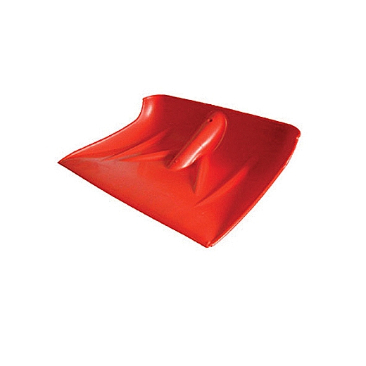 LOPATA ZA SNIJEG  - PVC CRVENA