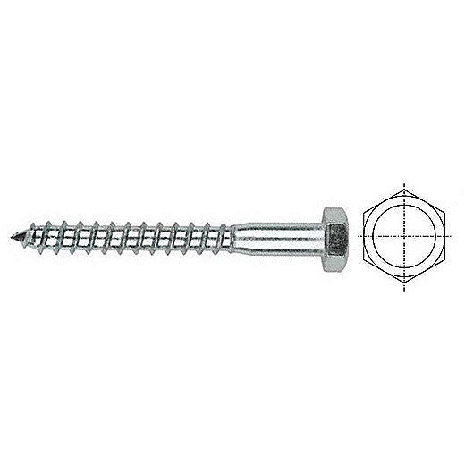 VIJAK ZA DRVO - INOX