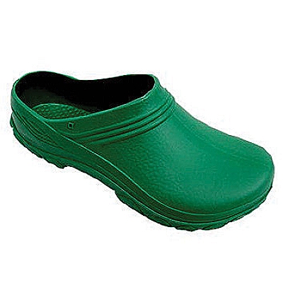 KLOMPA PVC - zelena
