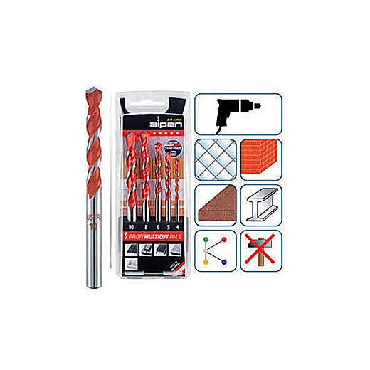SVRDLO UNIVERZALNO PROFI MULTICUT - set - ALPEN