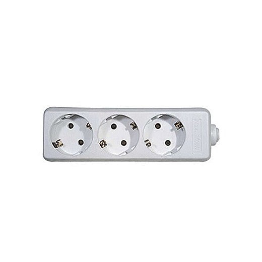UTIČNICA ZA PRODUŽNI KABEL - 3 PRIKLJUČKA