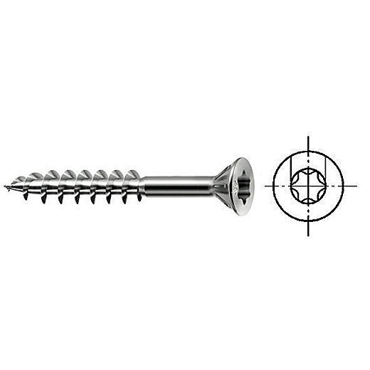 VIJAK PANEL PF - TSP TX INOX