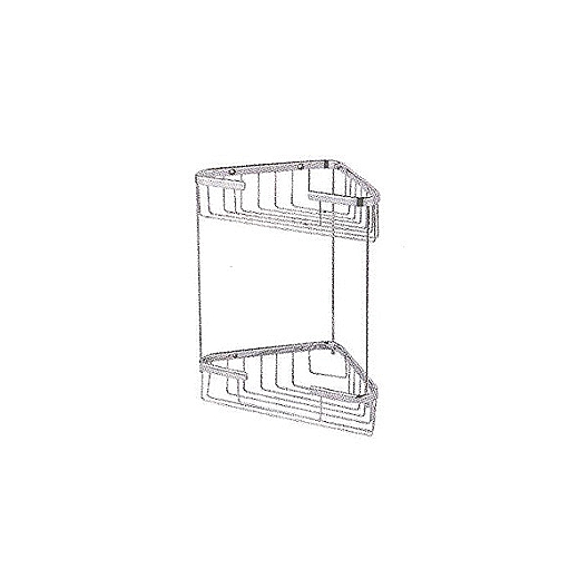 NOSAČ ŽIČANI KUTNI - INOX DUPLI