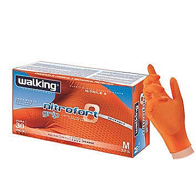 RUKAVICE NITRIL - WALKING NITROFORT 8 GRIP