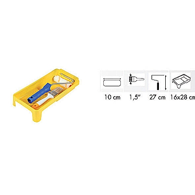 VALJAK POLYACRIL - SET DRŠKA+POSUDA+KIST