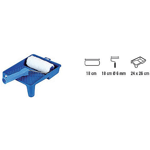 VALJAK POLYACRIL - SET DRŠKA+POSUDA