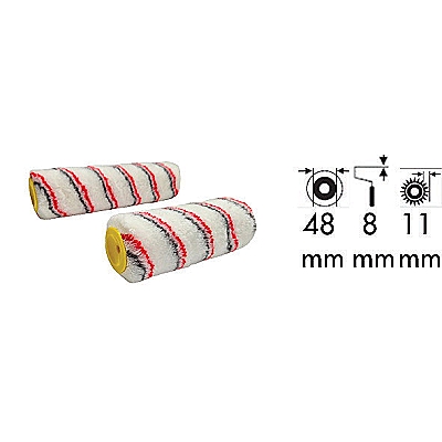 VALJAK POLYACRIL CRVENA CRTA - META